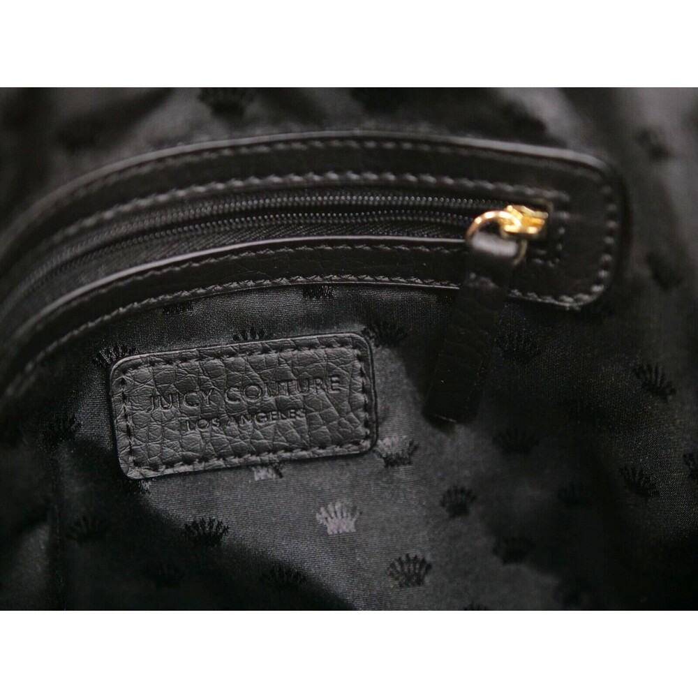 Juicy‎ Couture Black Sparkle and Gold Accent purse Strap - Picture 8 of 9